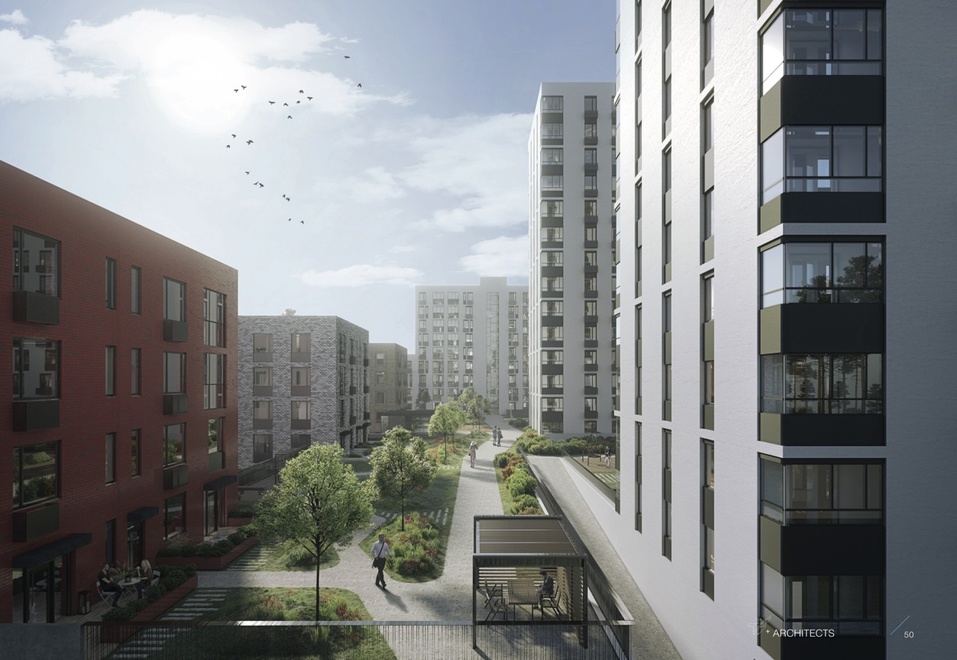 Рендеры нового ЖК. Источник: Официальная документация проекта Рендеры нового ЖК. Источник: Официальная документация проекта