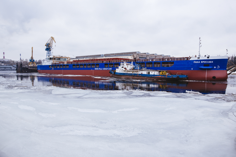 Завод «Красное Сормово» спустил на воду сухогруз «Пола Ярослава» 2 Завод «Красное Сормово» спустил на воду сухогруз «Пола Ярослава» 2
