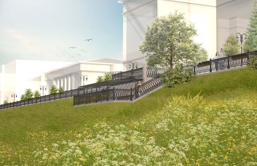 Концепцию развития Александровского сада представили в Нижнем Новгороде 5 Концепцию развития Александровского сада представили в Нижнем Новгороде 5