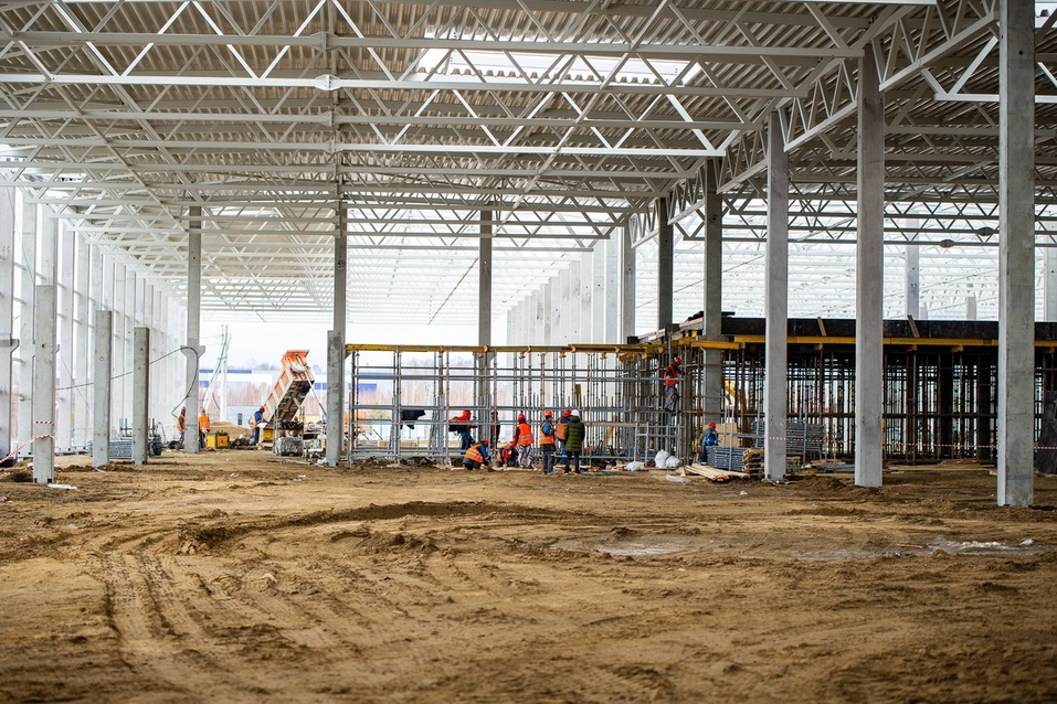 Стройка в разгаре. Как идет возведение нового хлебзавода «СМАК» 2 Стройка в разгаре. Как идет возведение нового хлебзавода «СМАК» 2