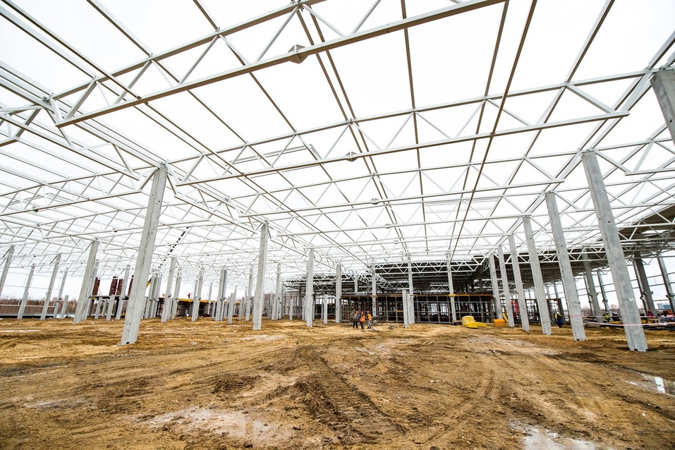 Стройка в разгаре. Как идет возведение нового хлебзавода «СМАК» 4 Стройка в разгаре. Как идет возведение нового хлебзавода «СМАК» 4