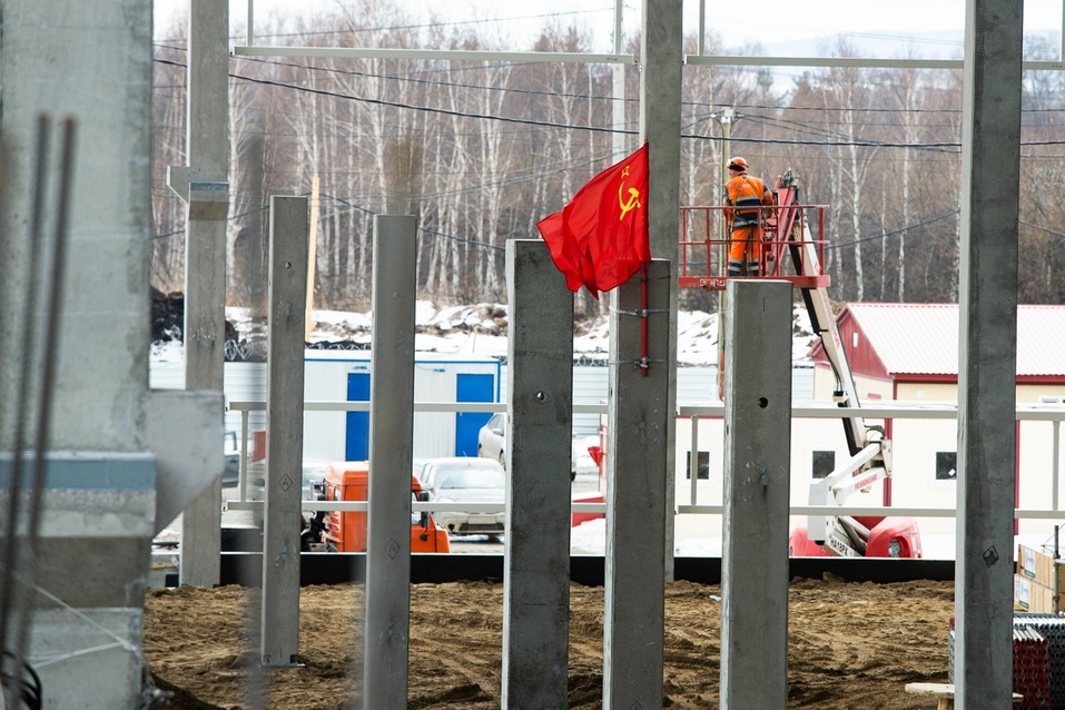 Стройка в разгаре. Как идет возведение нового хлебзавода «СМАК» 6 Стройка в разгаре. Как идет возведение нового хлебзавода «СМАК» 6