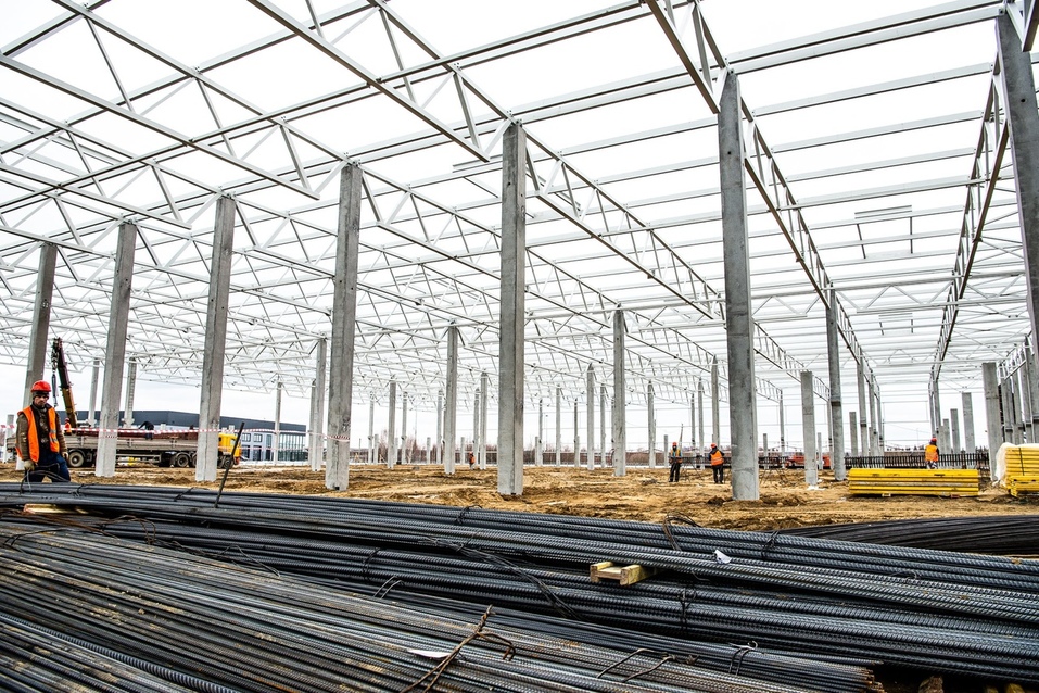 Стройка в разгаре. Как идет возведение нового хлебзавода «СМАК» 11 Стройка в разгаре. Как идет возведение нового хлебзавода «СМАК» 11