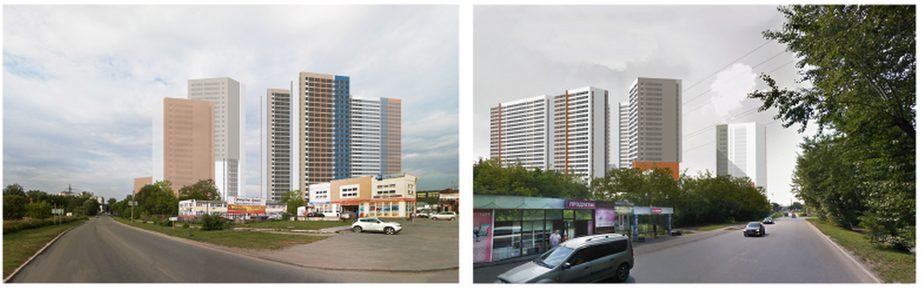 На типовых этажах первого дома в ЖК на Уктусе студий немного На типовых этажах первого дома в ЖК на Уктусе студий немного