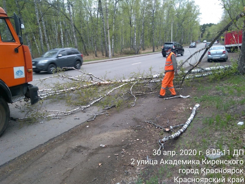 Красноярск устраняет последствия урагана
 5 Красноярск устраняет последствия урагана
 5