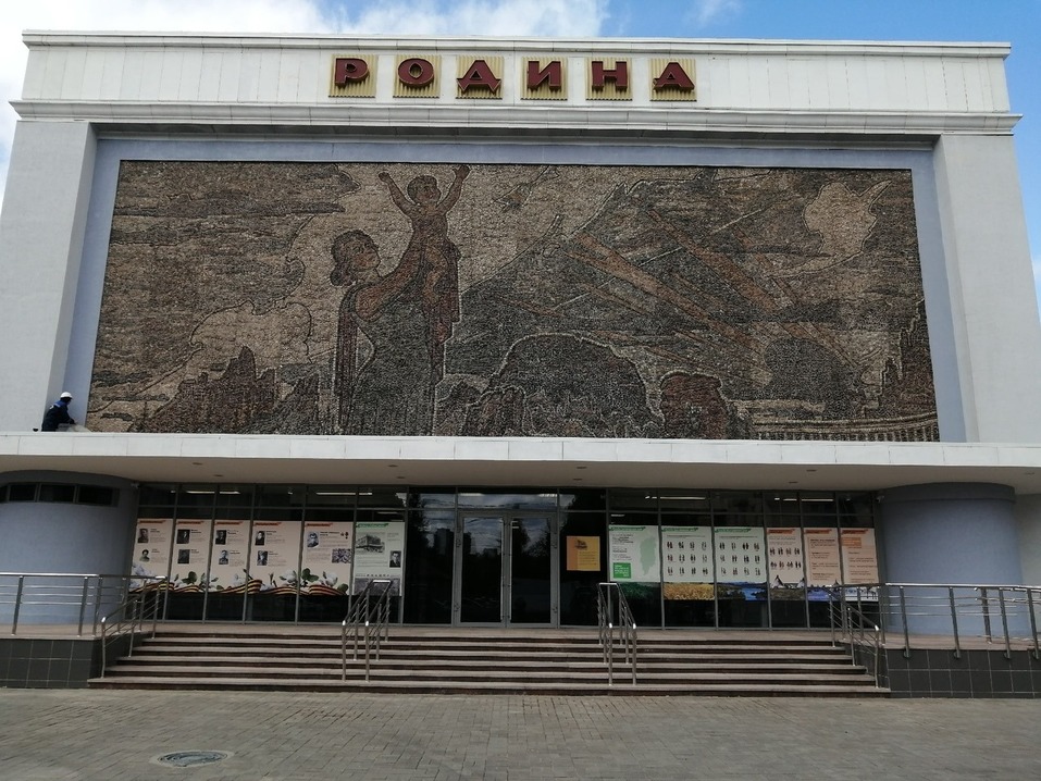 Красноярцам показали отреставрированную «Родину» 1 Красноярцам показали отреставрированную «Родину» 1