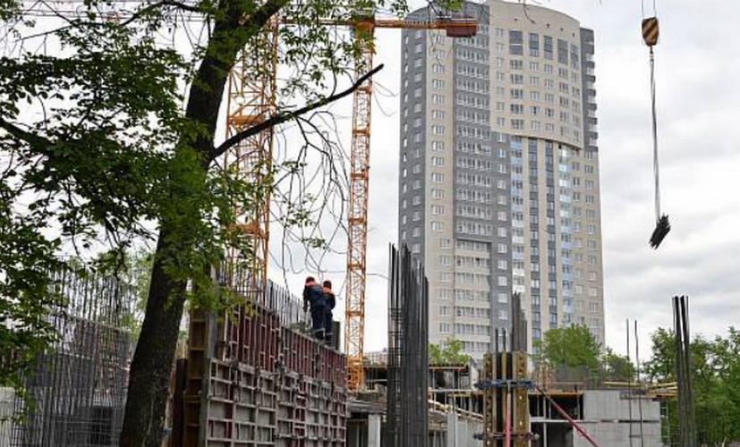 Строители ведут работы на новой очереди ЖК «Северное сияние» Строители ведут работы на новой очереди ЖК «Северное сияние»