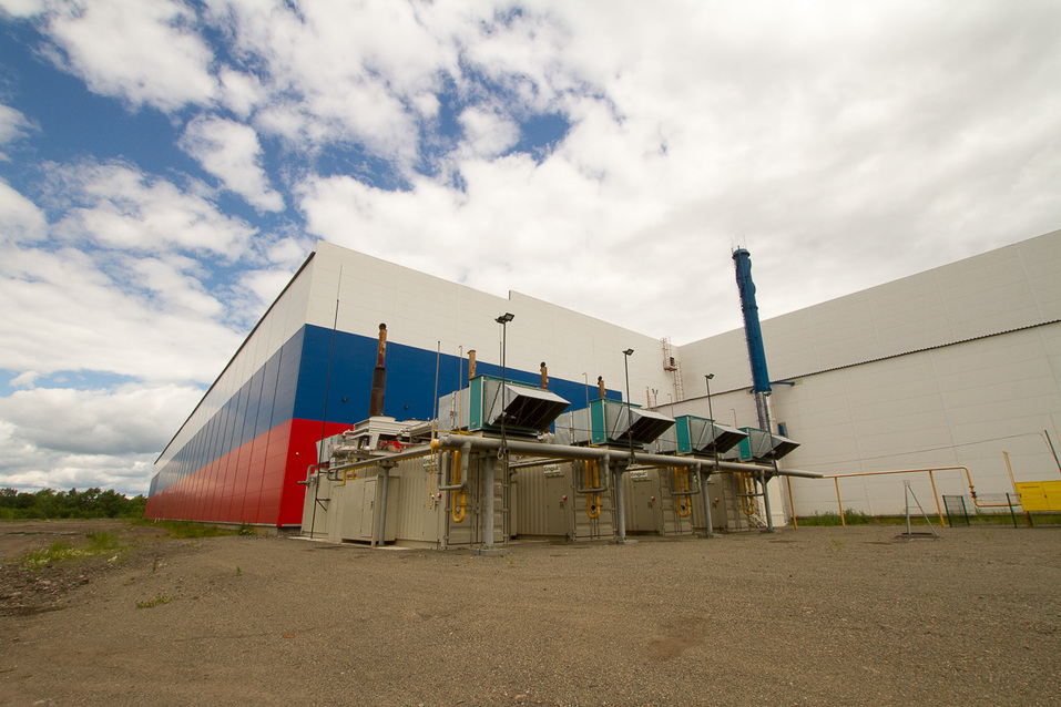 Новый вальцемеханический цех Новый вальцемеханический цех