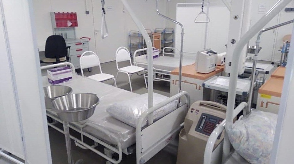 Оснащение мобильного госпиталя Оснащение мобильного госпиталя