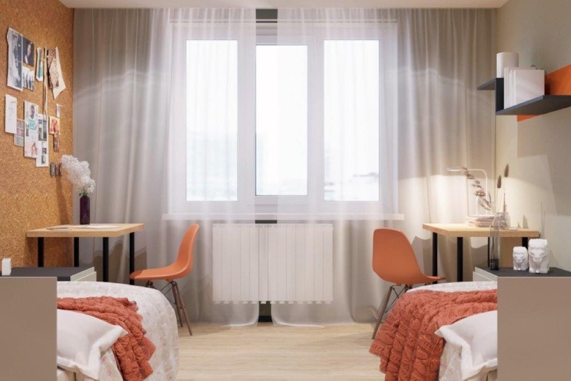 Жилые пространства общежития Жилые пространства общежития