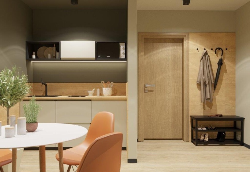 Жилые пространства общежития Жилые пространства общежития