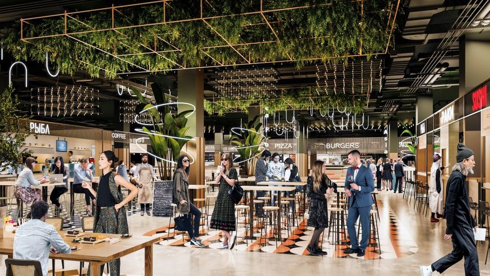 Рестораны фуд-маркета Рестораны фуд-маркета