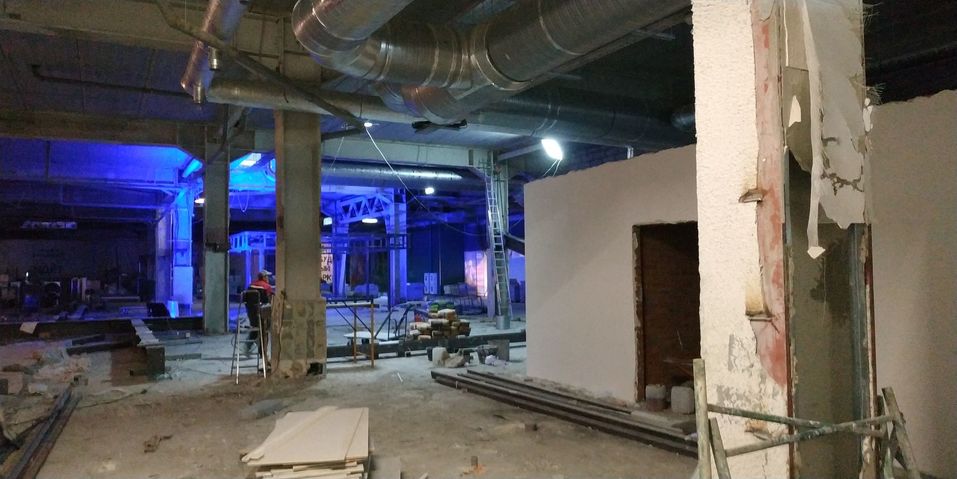 Стройка фуд-маркета Стройка фуд-маркета