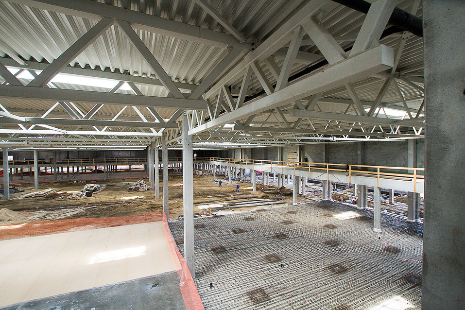 В двух производственных корпусах нового завода разместят три технологические линии В двух производственных корпусах нового завода разместят три технологические линии