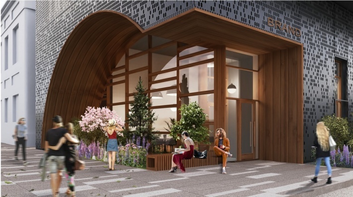 Архитекторы согласовали стройку небольшого ТЦ рядом с «Мытным двором» 2 Архитекторы согласовали стройку небольшого ТЦ рядом с «Мытным двором» 2