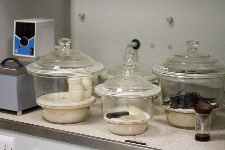 В лаборатории В лаборатории