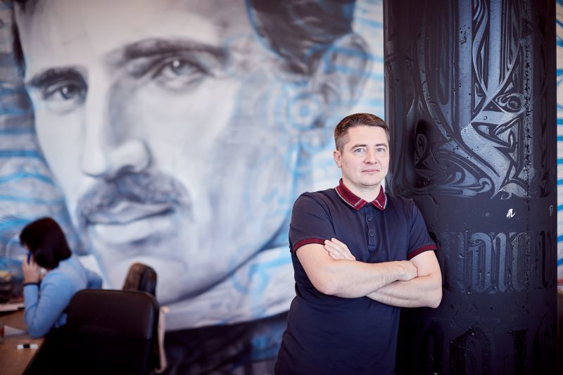 Потрет Никола Тесла Потрет Никола Тесла