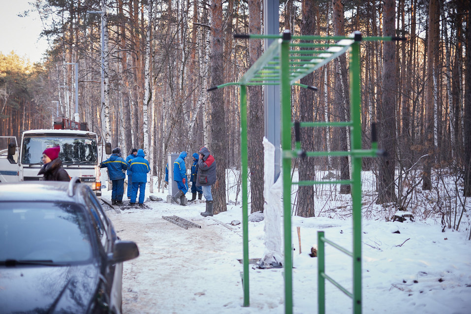 Карман на велодорожке Карман на велодорожке