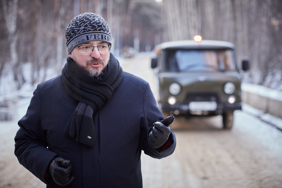 Артур Зиганшин на велодорожке Артур Зиганшин на велодорожке