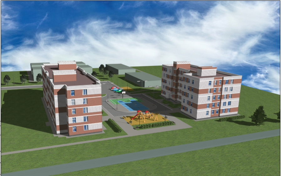 Такой дом построят в Верхней Синичяхе для переселенцев из аварийного жилья Такой дом построят в Верхней Синичяхе для переселенцев из аварийного жилья