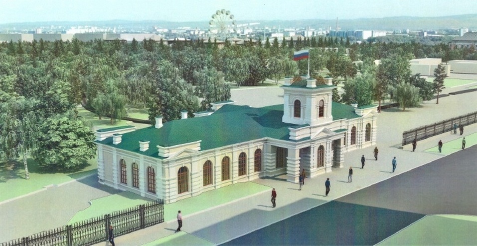 В Центральном парке Красноярска модернизируют детскую железную дорогу 1