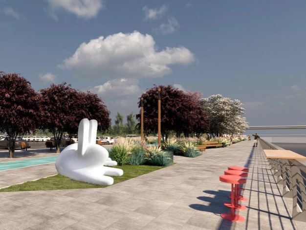 Полгода и 50 млн: стали известны детали проекта благоустройства набережной у «Мегаполиса» 3 Полгода и 50 млн: стали известны детали проекта благоустройства набережной у «Мегаполиса» 3