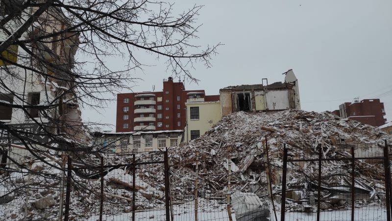 Что осталось после сноса Что осталось после сноса