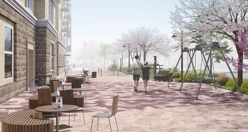 Велосипедная дорожка, скульптуры птиц и парковка: в центре Челябинска появится сквер 1 Велосипедная дорожка, скульптуры птиц и парковка: в центре Челябинска появится сквер 1