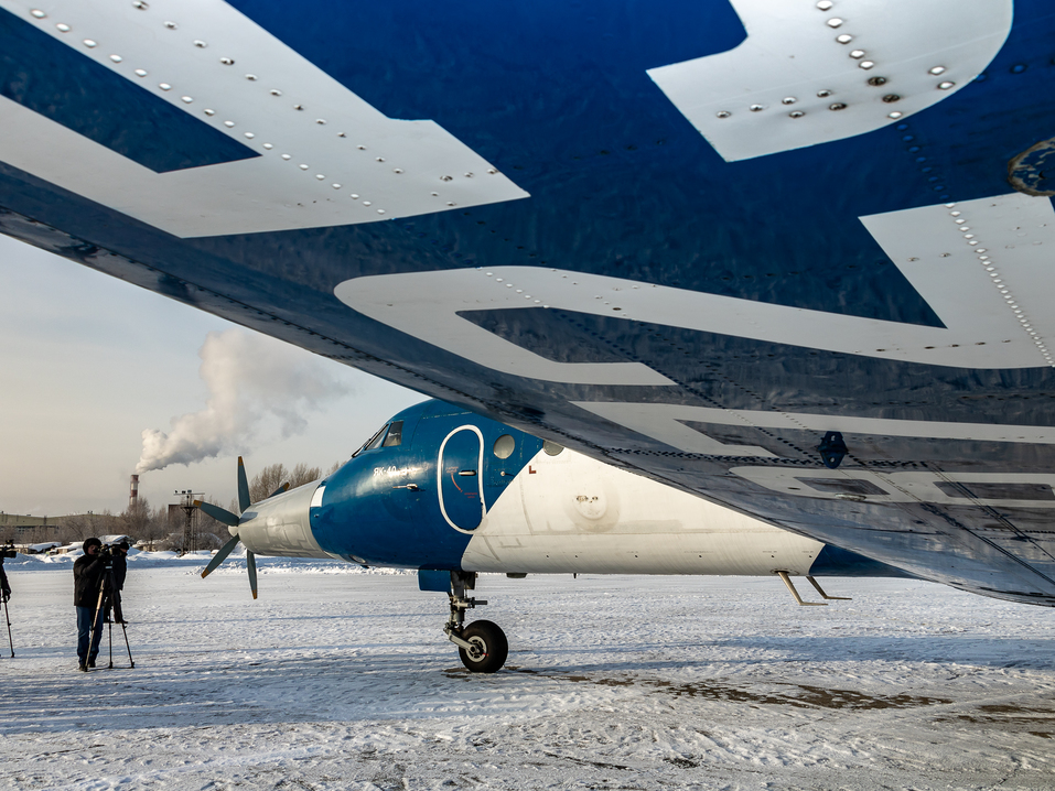 СибНИА представил летающую лабораторию на базе самолета ЯК-40 с электродвигателем 7 СибНИА представил летающую лабораторию на базе самолета ЯК-40 с электродвигателем 7