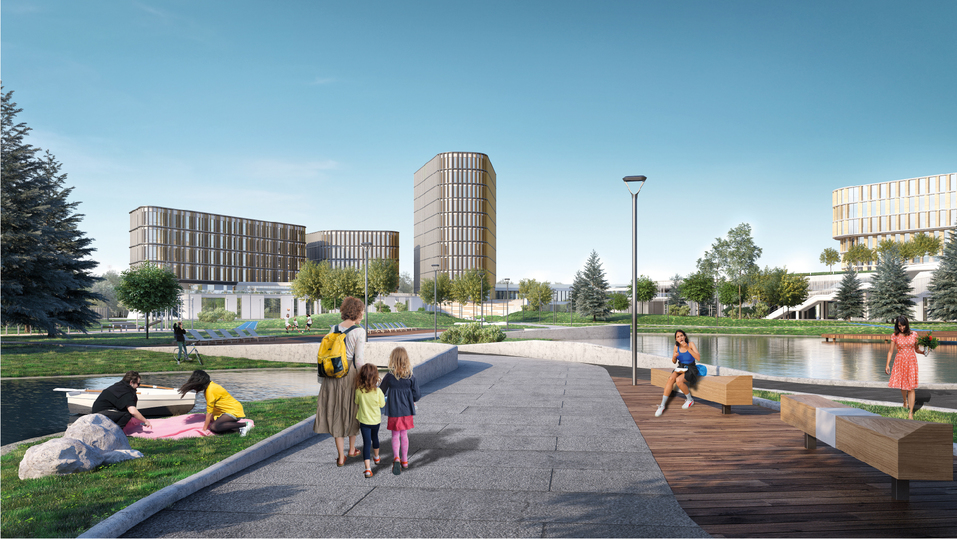 УрФУ и «СКБ Контур» создают масштабный образовательный комплекс. Все рендеры проекта 4 УрФУ и «СКБ Контур» создают масштабный образовательный комплекс. Все рендеры проекта 4