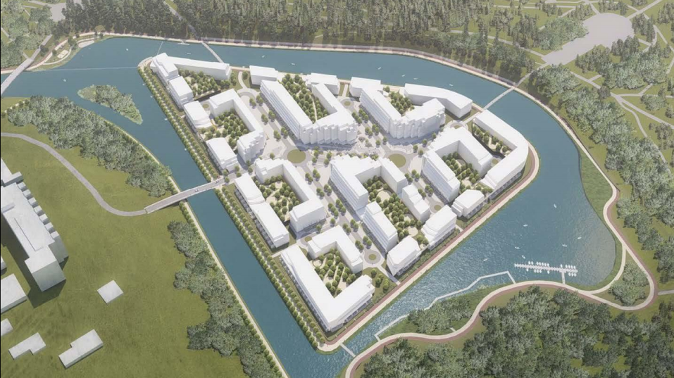 Как в Петербурге: у ЦПКиО построят искусственный остров и жилой комплекс 1 Как в Петербурге: у ЦПКиО построят искусственный остров и жилой комплекс 1