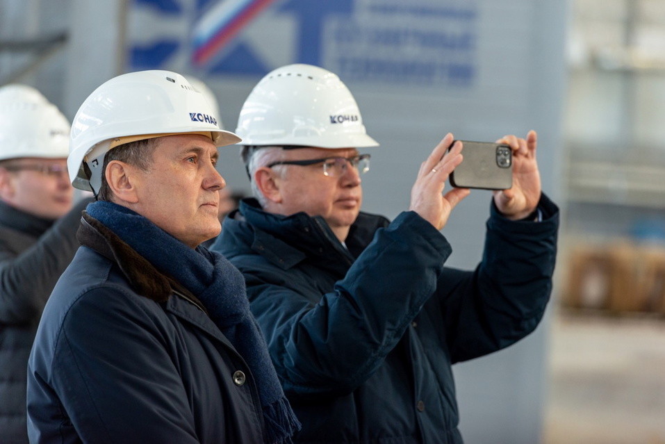 Руководители Сбербанка посетили индустриальный парк «Станкомаш» 2 Руководители Сбербанка посетили индустриальный парк «Станкомаш» 2