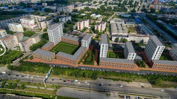 На месте промзоны «КОНАР» на проспекте Ленина построят элитный жилой комплекс 2 На месте промзоны «КОНАР» на проспекте Ленина построят элитный жилой комплекс 2