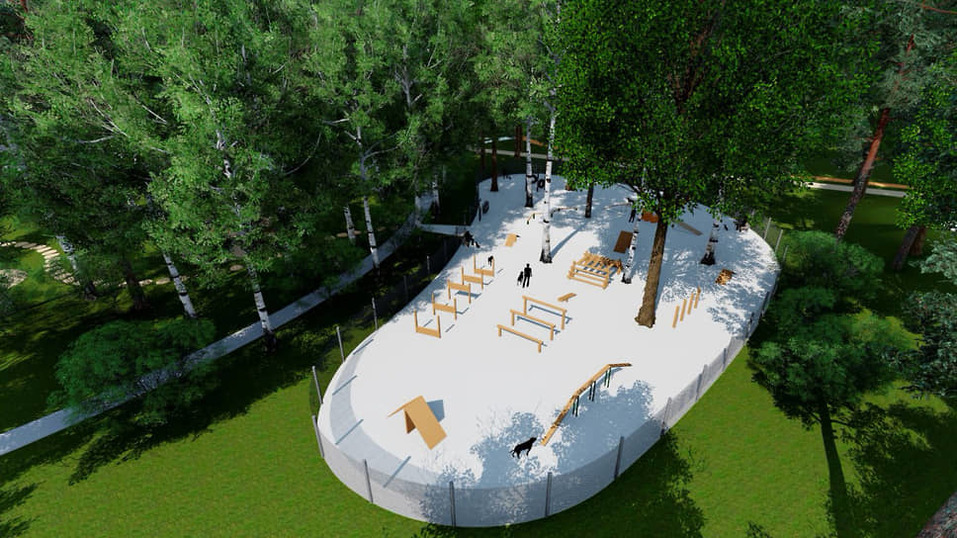 «Собачий» парк на Ясной благоустроят для людей. Каким он будет — рендеры 2 «Собачий» парк на Ясной благоустроят для людей. Каким он будет — рендеры 2