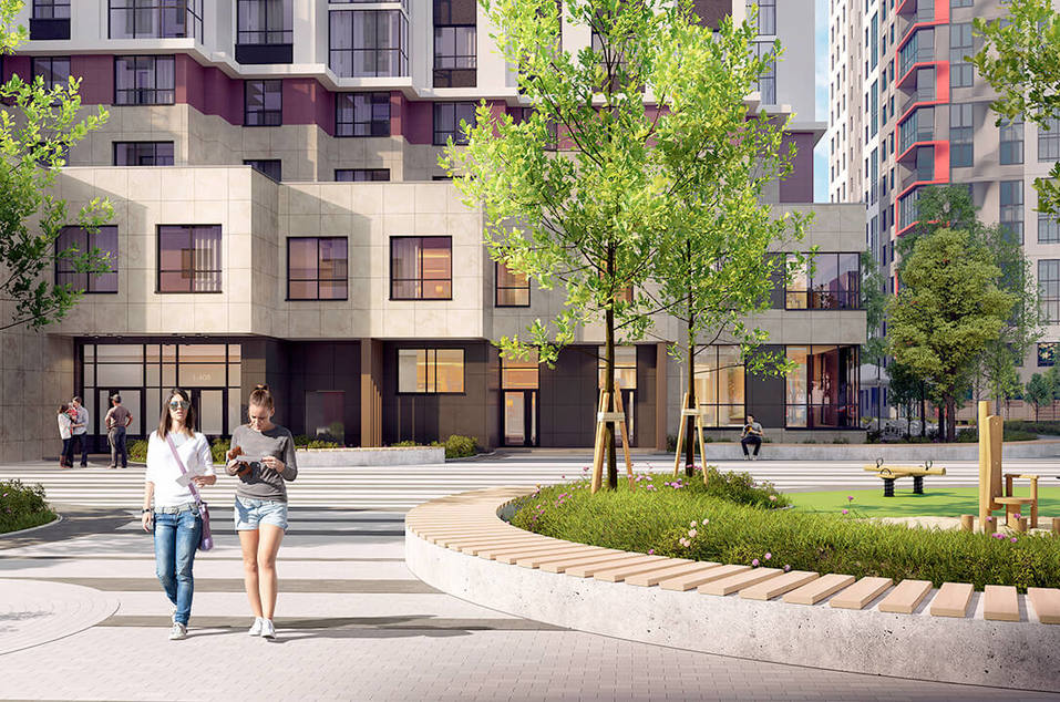 Жить в Пионерском. Как обычная городская застройка трансформируется в удобную жилую среду 2 Жить в Пионерском. Как обычная городская застройка трансформируется в удобную жилую среду 2