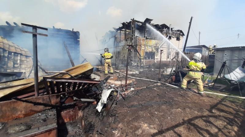 Пожар на ул. Орловская Пожар на ул. Орловская