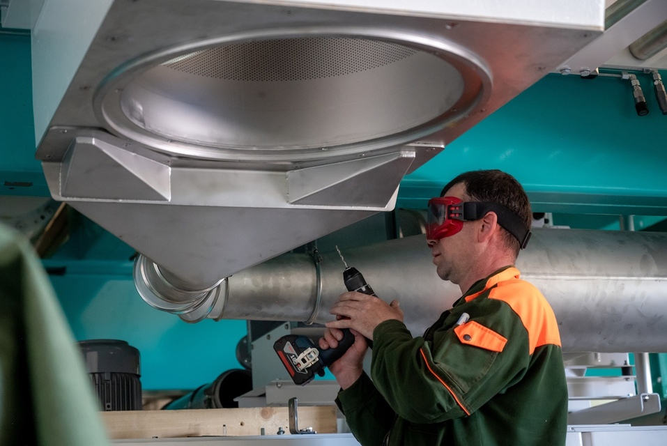 Инвестпрограмма «Макфы» на финальном этапе: начат монтаж макаронных линий Buhler и Fava 1 Инвестпрограмма «Макфы» на финальном этапе: начат монтаж макаронных линий Buhler и Fava 1