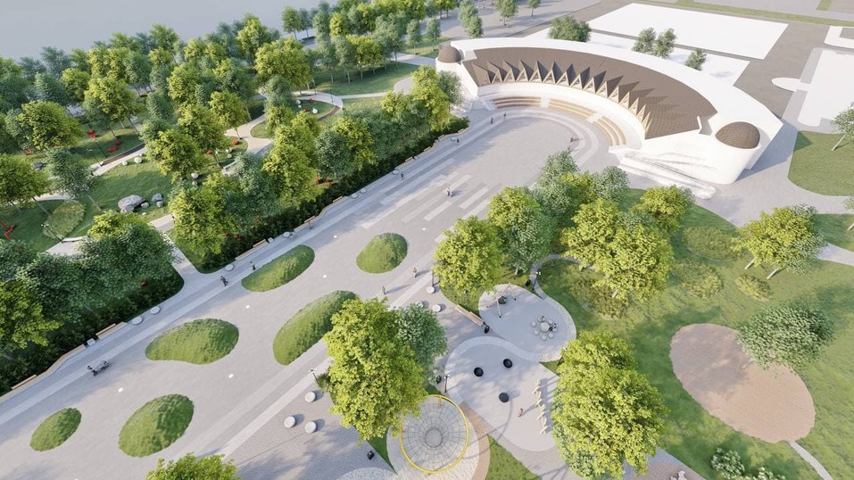 Челябинцам показали, что появится в сквере у «Виктории». Но сделать скоро не обещают 1 Челябинцам показали, что появится в сквере у «Виктории». Но сделать скоро не обещают 1