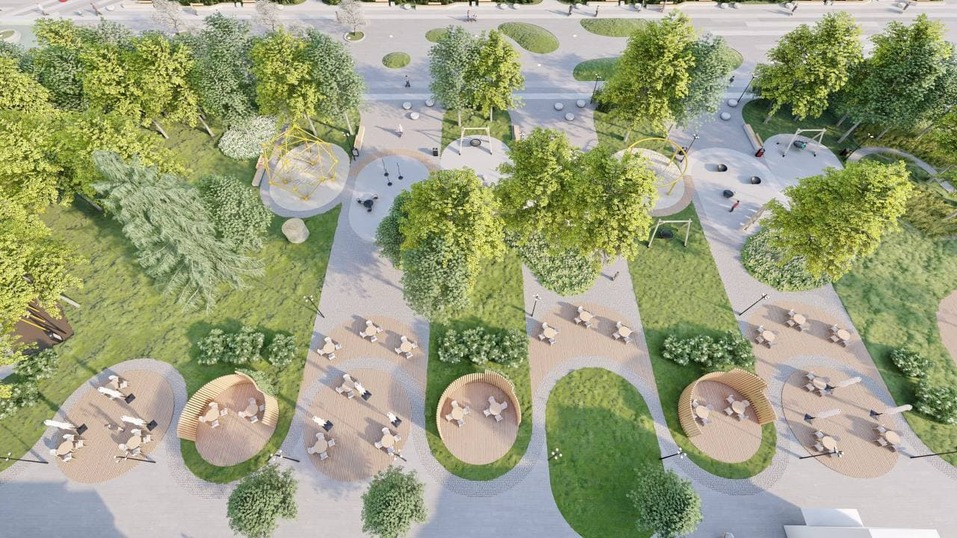 Челябинцам показали, что появится в сквере у «Виктории». Но сделать скоро не обещают 2 Челябинцам показали, что появится в сквере у «Виктории». Но сделать скоро не обещают 2