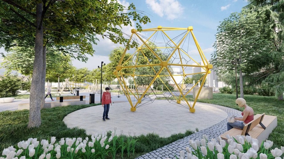 Челябинцам показали, что появится в сквере у «Виктории». Но сделать скоро не обещают 3 Челябинцам показали, что появится в сквере у «Виктории». Но сделать скоро не обещают 3