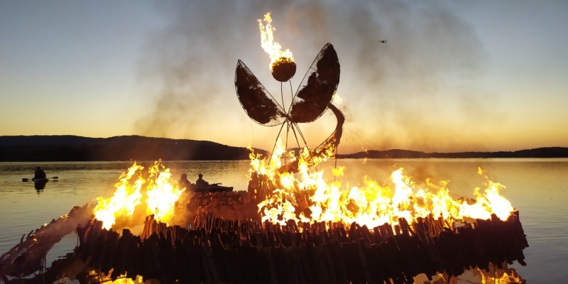 Столичные художники создали природные инсталляции, которые останутся в Челябинской области 1 Столичные художники создали природные инсталляции, которые останутся в Челябинской области 1