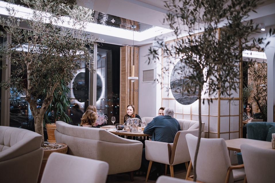 Фото: зал ресторана the BARBARA Фото: зал ресторана the BARBARA