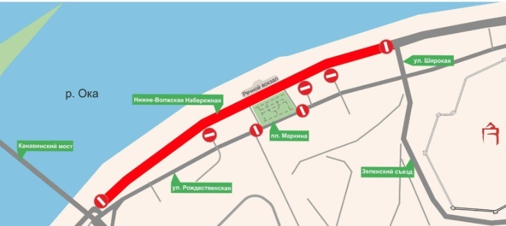 Придется объезжать. В выходные несколько нижегородских улиц перекроют для транспорта 2 Придется объезжать. В выходные несколько нижегородских улиц перекроют для транспорта 2