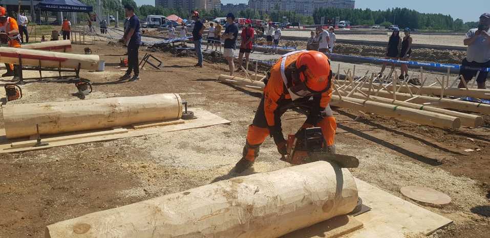 Распил по-нижегородски. Лесорубы сразились за звание самого умелого. ФОТО 5 Распил по-нижегородски. Лесорубы сразились за звание самого умелого. ФОТО 5