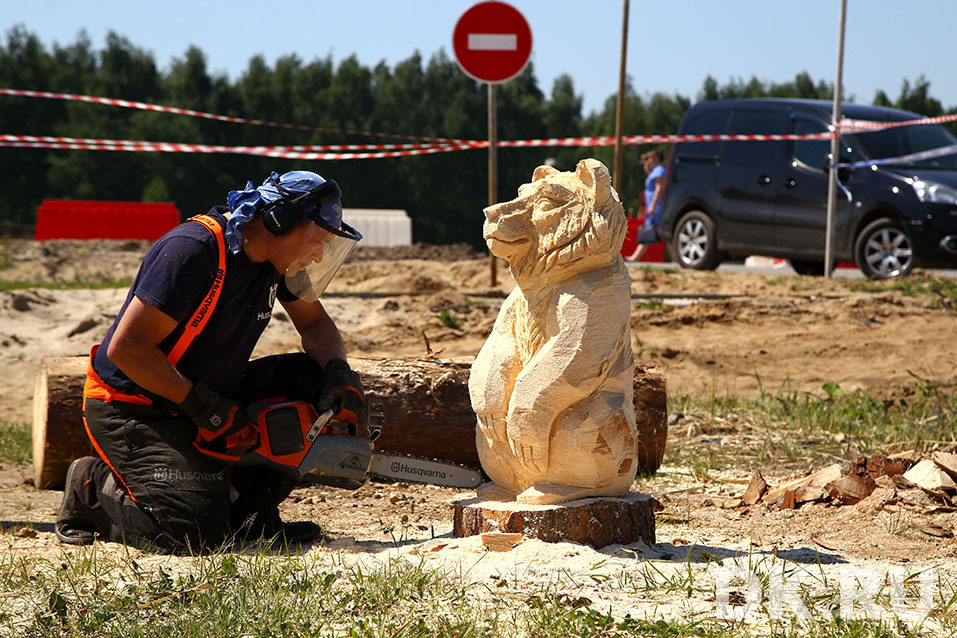 Распил по-нижегородски. Лесорубы сразились за звание самого умелого. ФОТО 9 Распил по-нижегородски. Лесорубы сразились за звание самого умелого. ФОТО 9