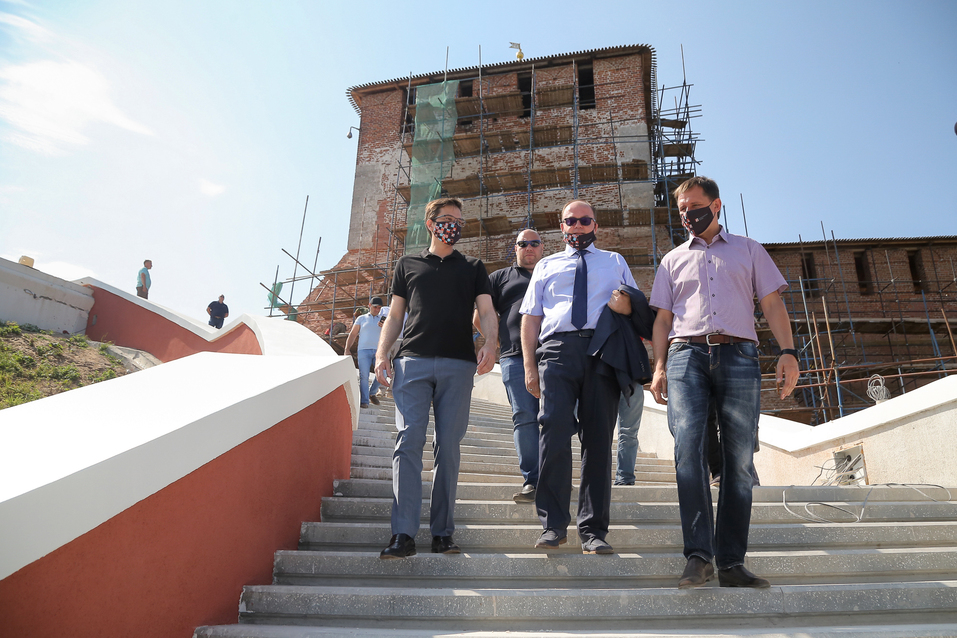 «Заиграет новыми красками». До открытия Чкаловской лестницы осталось меньше месяца 1 «Заиграет новыми красками». До открытия Чкаловской лестницы осталось меньше месяца 1