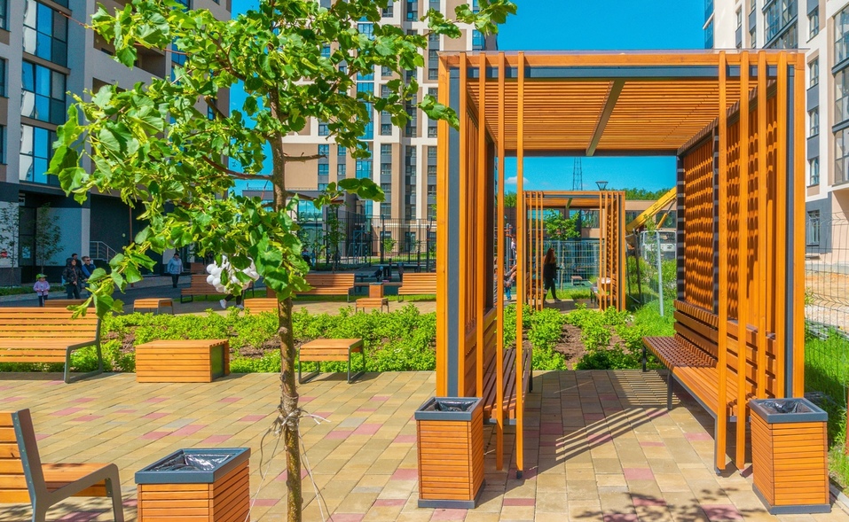 Дворы с wow-эффектом: каким должно быть внутреннее убранство современного ЖК 11 Дворы с wow-эффектом: каким должно быть внутреннее убранство современного ЖК 11