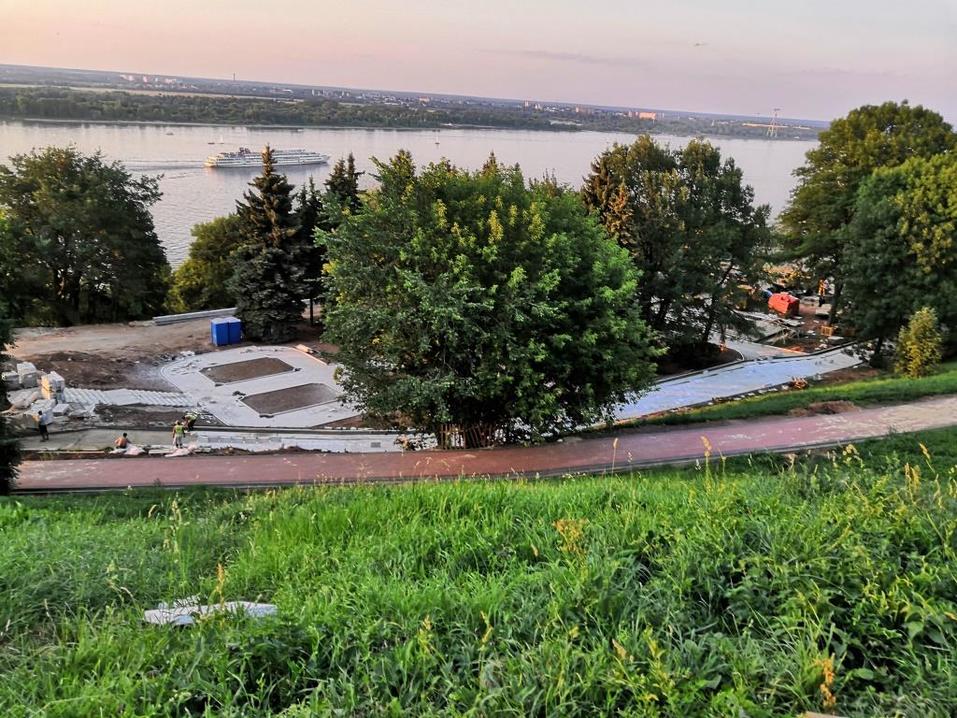 Месяц до 800. Нижний Новгород готовится к юбилею за заборами. 9 Месяц до 800. Нижний Новгород готовится к юбилею за заборами. 9