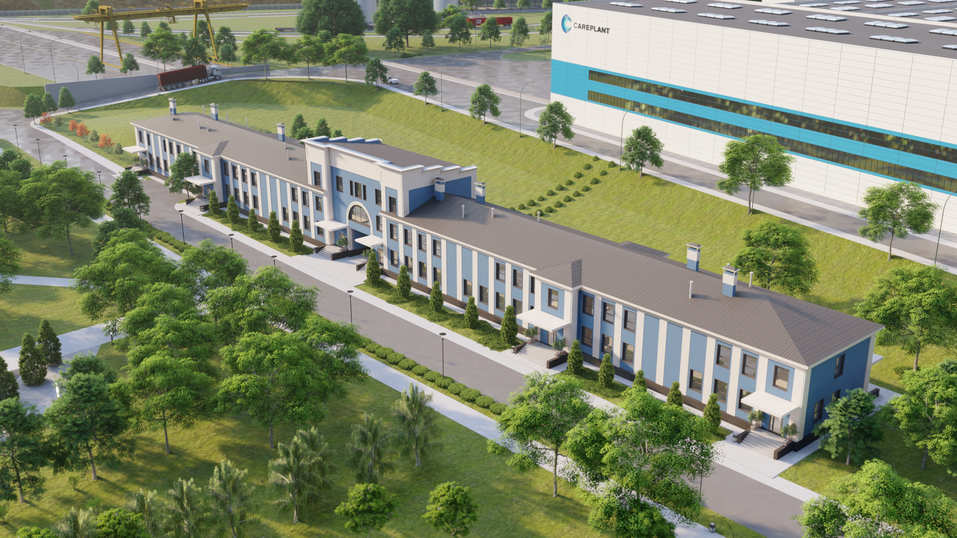 Стало известно, как будет выглядеть новый завод на месте «Уфалейникеля» 1 Стало известно, как будет выглядеть новый завод на месте «Уфалейникеля» 1