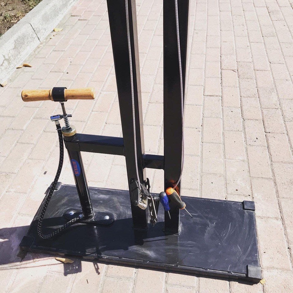 В центре Челябинска появились точки для самостоятельного экспресс-ремонта велосипедов 1 В центре Челябинска появились точки для самостоятельного экспресс-ремонта велосипедов 1